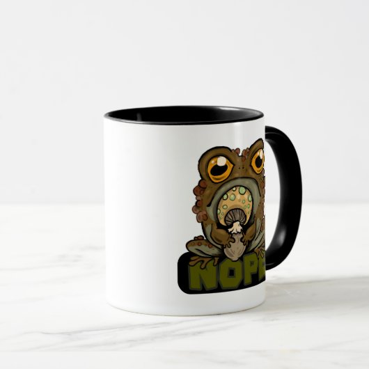 Nee. Grumpy Toad Mok (Voorkant rechts)