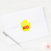"NEE" Hand Sticker (Envelop)