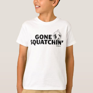 Nee, het BESTE Bobo Gone Squatchin Design T-shirt