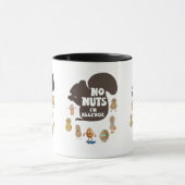 Nee, ik ben allergisch pinda Allergy Bewustheid Mok (Midden)