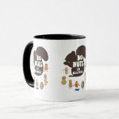 Nee, ik ben allergisch pinda Allergy Bewustheid Mok (Voorkant links)