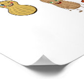 Nee, ik ben allergisch pinda Allergy Bewustheid Poster (Hoek)