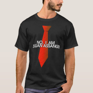 Nee, ik ben Julian Assange T-shirt