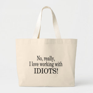 Nee, ik hou echt van werken met dioten grote tote bag