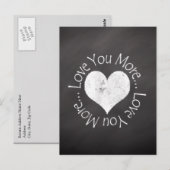 Nee, ik hou meer van je briefkaart (Voorkant / Achterkant)