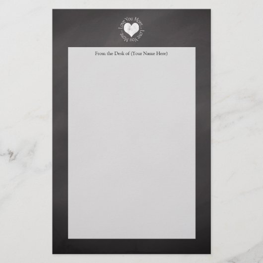 Nee, ik hou meer van je briefpapier (Voorkant)