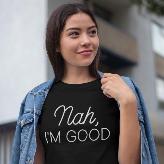 Nee, ik red me wel t-shirt