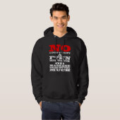 NEE IK WIL GEEN F*?K NU, TUK TUK TUK OF ... HOODIE (Voorkant volledig)