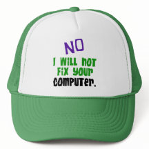 Nee, ik zal uw computer niet herstellen