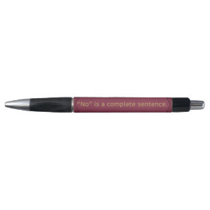 "Nee" is een volledige zin v2 Pen