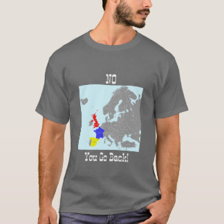 Nee, je gaat terug naar het T-shirt
