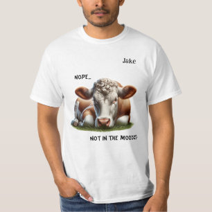 "Nee..." Koe Pun Mannen T-shirt