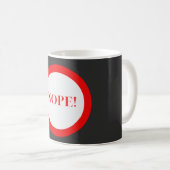 Nee. Koffiemok (Voorkant rechts)