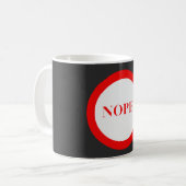 Nee. Koffiemok (Voorkant links)