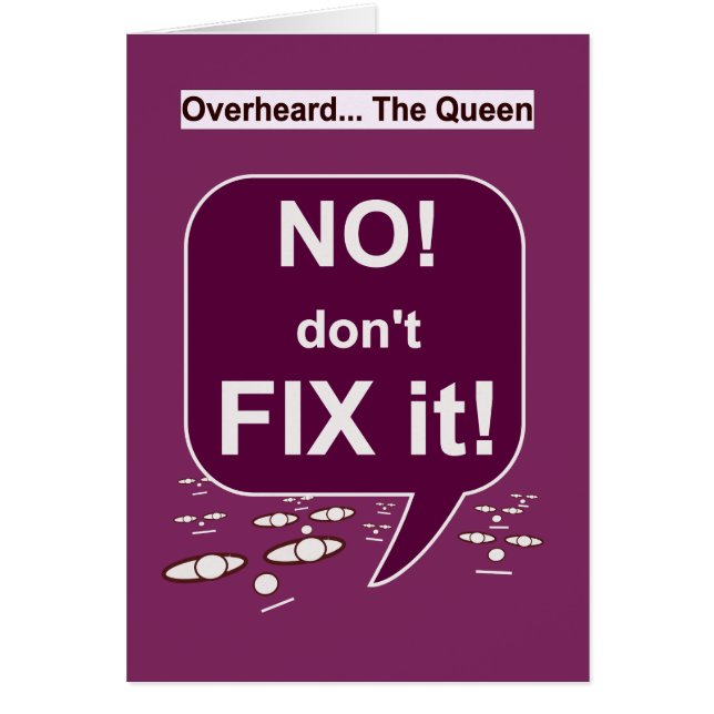 NEE, maak het niet vast (Voorkant)