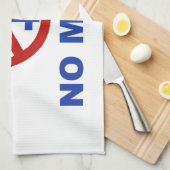 Nee mevrouw - Gehuwd met kinderen Theedoek (Quarter Fold)