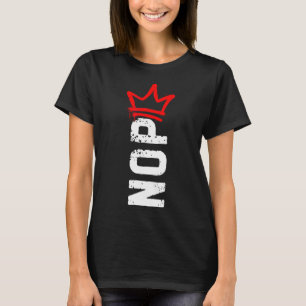 Nee Nee Koningen Protestbord Grappig Anti-trump 4d T-shirt