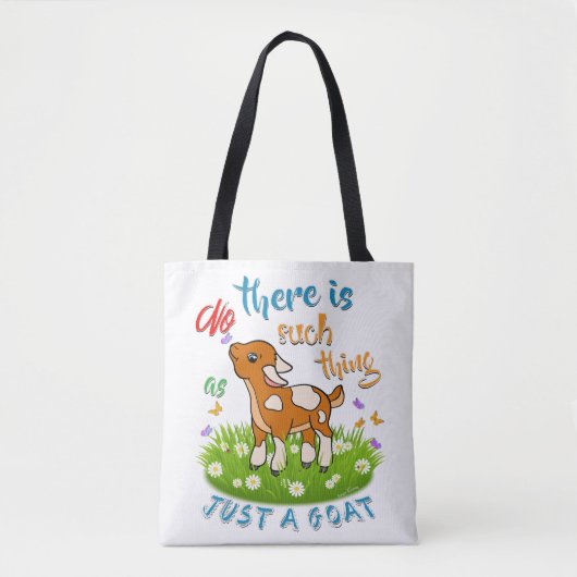 NEE, NET ALS EEN GOAT TOTE BAG (Voorkant)