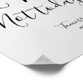 Nee. Niet vandaag. Morgen misschien. Poster (Hoek)