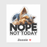 Nee, niet vandaag Yorkshire Terrier