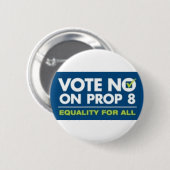 Nee op Prop 8-badge Ronde Button 5,7 Cm (Voorkant /achterkant)