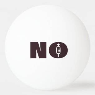 "NEE" Ping Pong Balls Pingpongballen