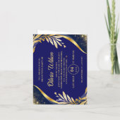 Née pour Briller – Invitation pour une fête mignon (Dos)