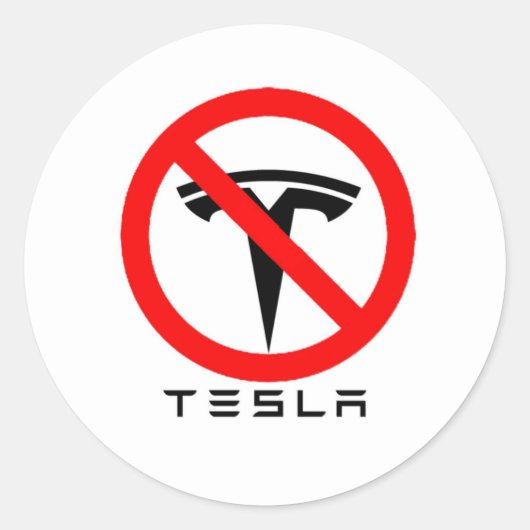 NEE RONDE STICKER (Voorkant)