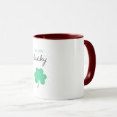"NÉE SHAMROCK CHALEUREUX" DEUX MUG TONE. MUG (Devant droit)
