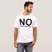 Nee T-shirt (Voorkant volledig)