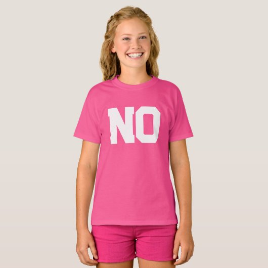 NEE T-SHIRT (Voorkant volledig)