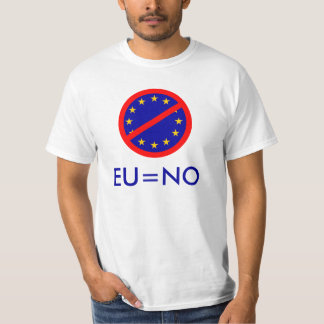 Nee tegen de EU T-shirt