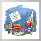 Nee tegen het Santa Mate poster (Voorkant)