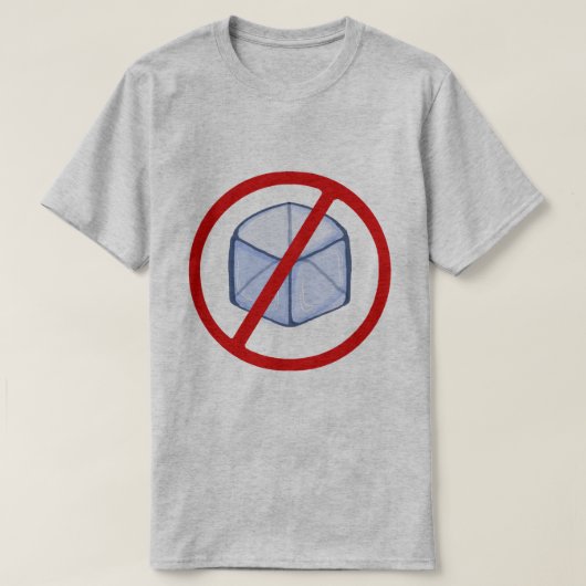 Nee tegen ICE T-shirt (Design voorkant)