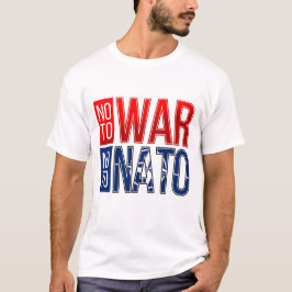 NEE TEGEN OORLOG | NEE TEGEN DE NAVO T-SHIRT
