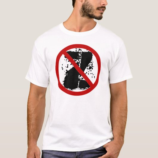 Nee tegen Rusland "Z" T-shirt (Voorkant)