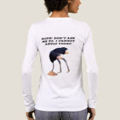 Nee! Tri-Blend T-shirt (Achterkant)