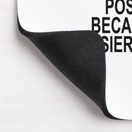 NEE U HEBT RECHTS LATEN DE DUMBEST MOGELIJKE MANIE MUISMAT (Hoek)