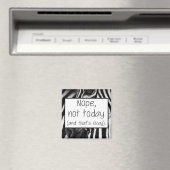 Nee vandaag niet en dat is goed Zebra EDS Magnet Magneet (Insitu (Vaatwasser))