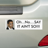 Nee...ZEG HET NIET ZO. Bumpersticker (Op auto)