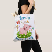 NEE ZO ZOALS EEN PIG TOTE BAG (Dichtbij)