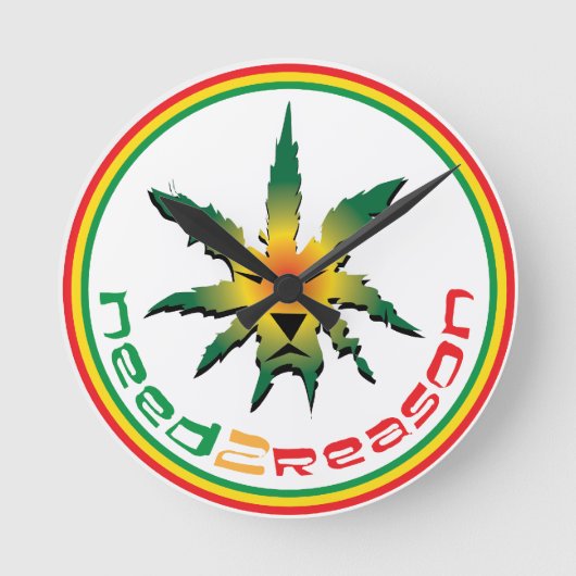 need2Reason Special Edition Ronde Klok (Voorkant)
