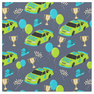 Need 4 Speed Race Car Boys 4e verjaardagsfeestje Stof