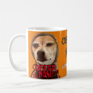 Need COFFEE NOW! Carlos B. Dog Coffee Mug Koffiemok