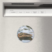 Need Coffee Sleepy Duck Funny Magneet (Insitu (Vaatwasser))