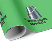 Need More Cowbell Cadeaupapier (Rol Hoek)