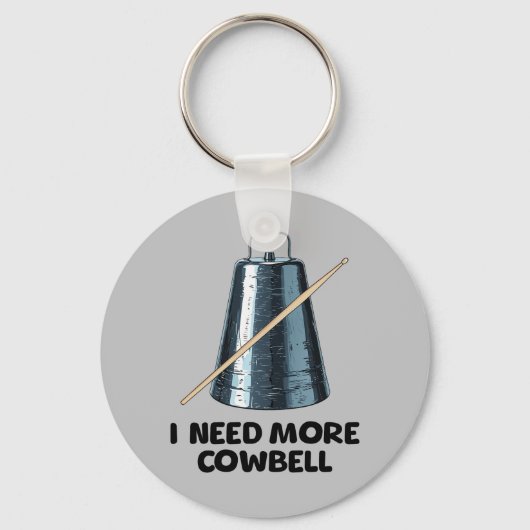 Need More Cowbell Sleutelhanger (Voorkant)