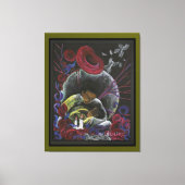 Need niet lijden alleen - Sikkelcel Art Canvas G (Voorkant)