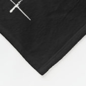 Need Prayer Tap My Shoulder Bible Verse Christian  Fleece Deken (Hoek)