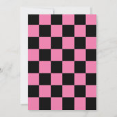 Need vier Speed Race Auto Meisje 4e Verjaardag Kaart (Achterkant)